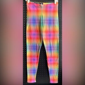 Blackmilk Tartan Rainbow Toasties size M